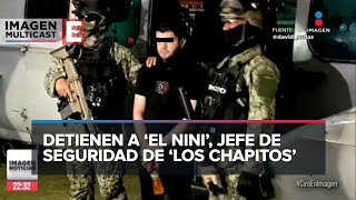 VIDEO: Así fue la captura de ‘El Nini’, jefe de seguridad de Los Chapitos