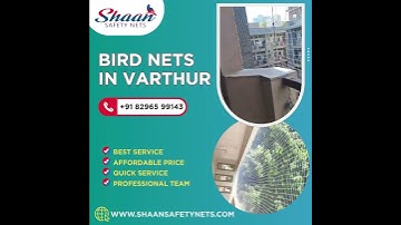 Bird Safety Nets in Varthur | Call +91 82965 99143 for Installation