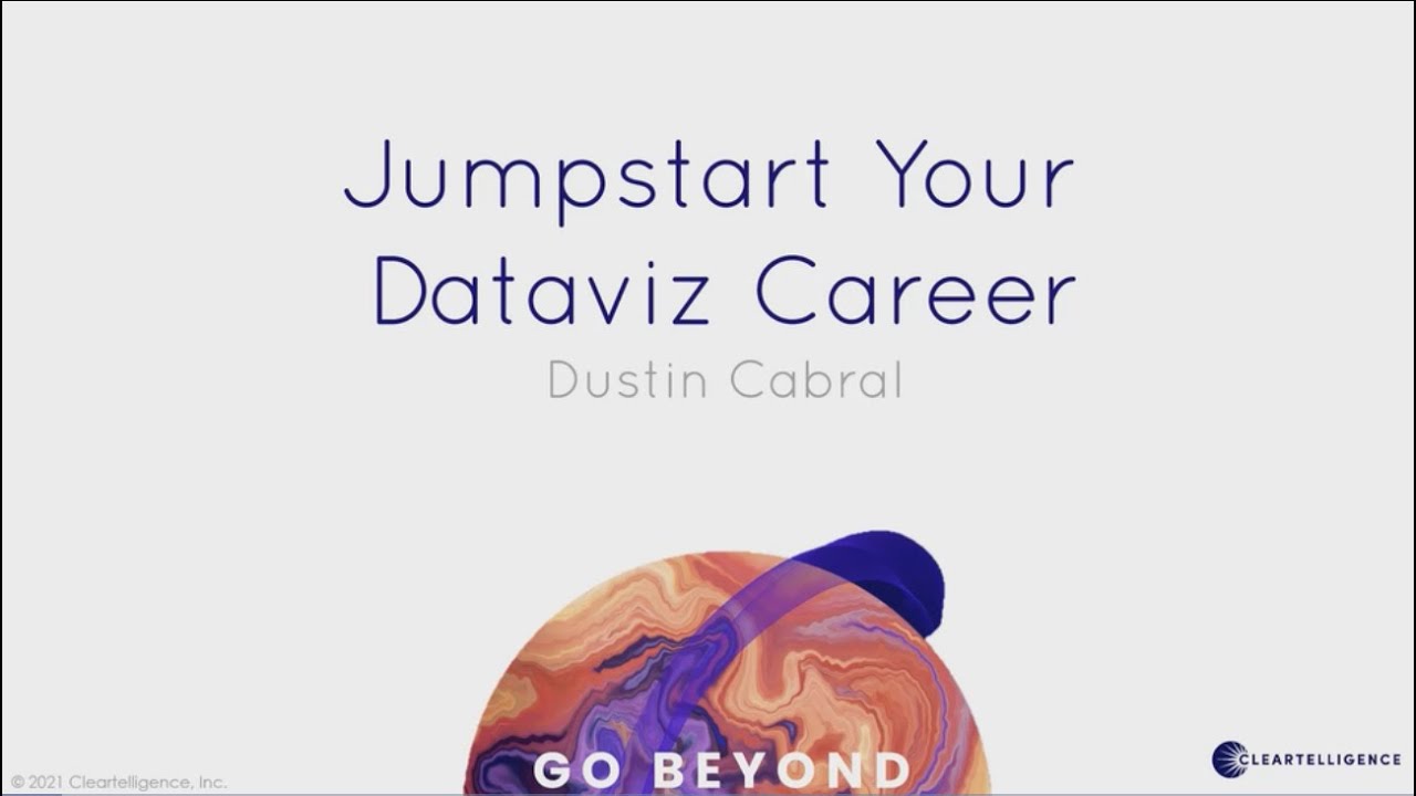 How to Jumpstart Your Dataviz Career