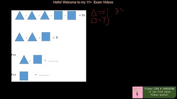 11+ Maths | Questions from Specimen Papers | Independent Schools | Grammar schools | # 1