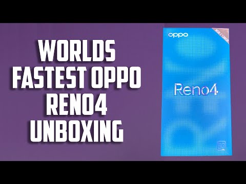 World's Fastest Oppo Reno4 5G Unboxing? #SHORTS