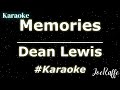Dean Lewis Memories Karaoke