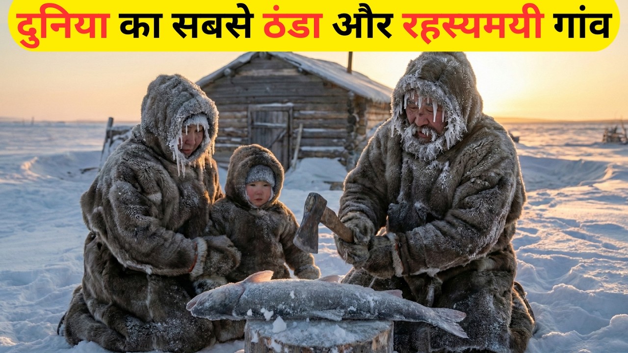 यहाँ लोग बिना नहाए और बिना टॉयलेट के कैसे रहते हैं? | Oymyakon Coldest Village
