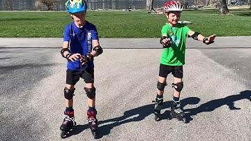 Inline Kids - Grundlagen - Wir rollen: Erste Inlineschritte