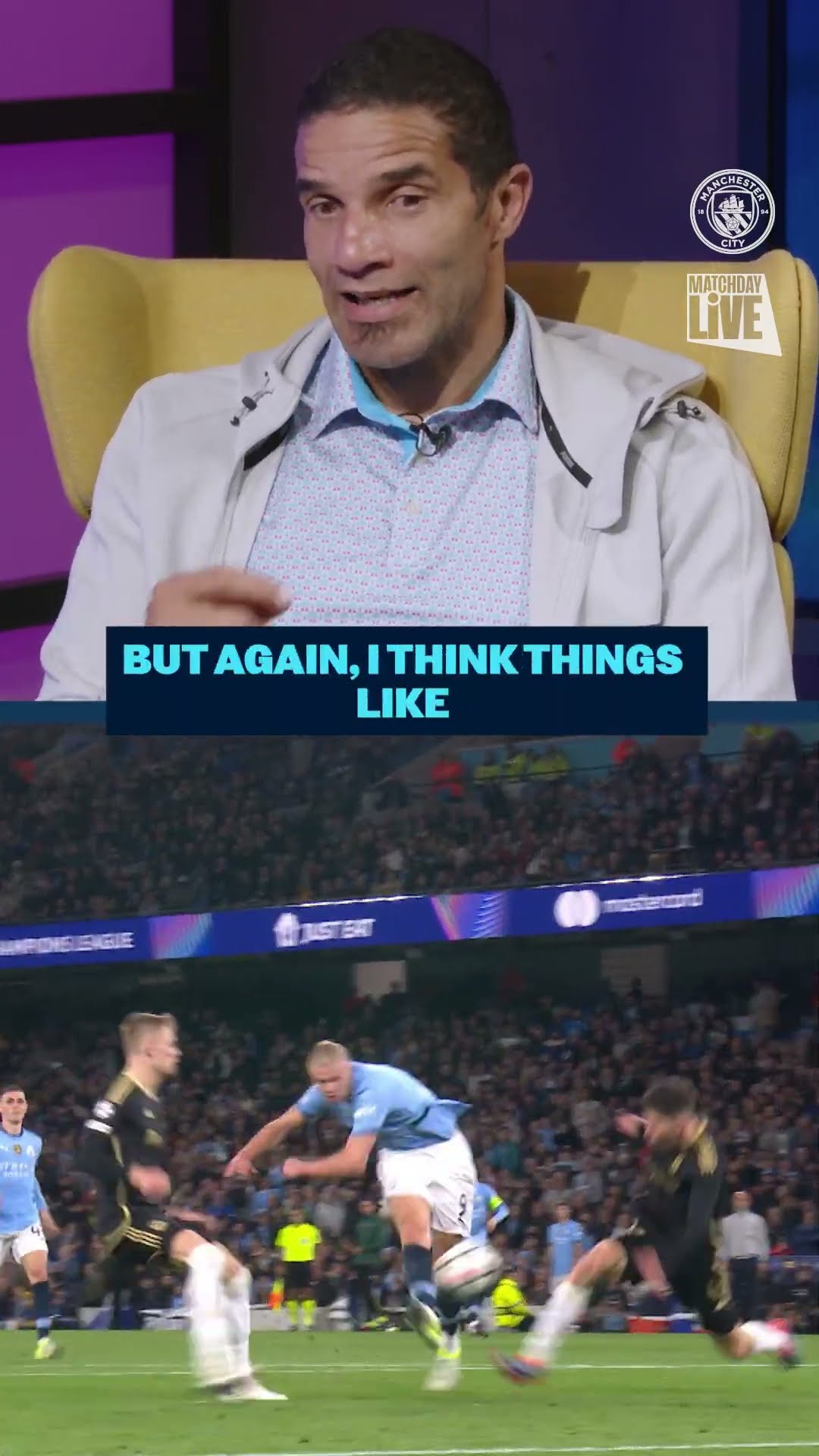 EVERYTHING ABOUT IT WAS BEAUTIFUL! ?? | David James reacts to City team goal