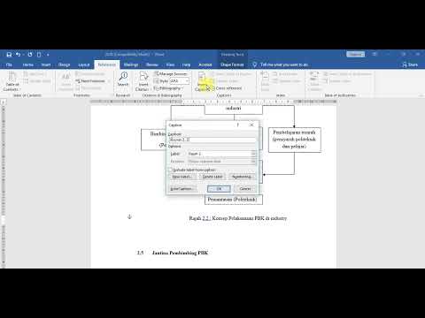 CARA LABEL RAJAH DAN JADUAL DALAM PENULISAN TESIS