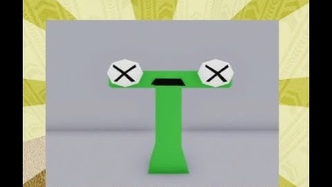 How to get T letter morph in backrooms morphs