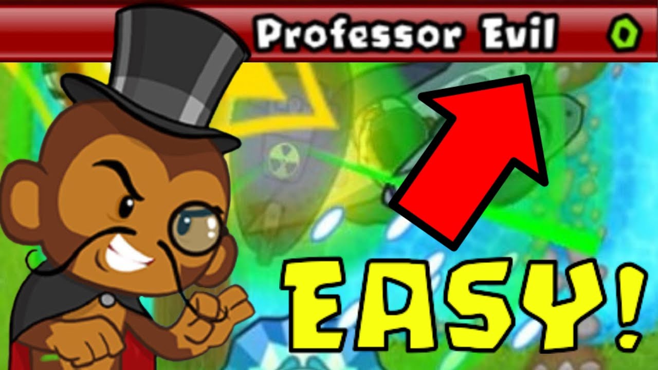 How to Beat The NEW Professor Evil Challenge in BTD Battles | Week 42 Part-2 [Easy Challenge
