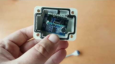 Умный дом ESP8266. ультразвуковой дальномер. Измерение уровня.Waterproof Ultrasonic JSN-SR04Tv2.0