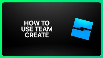 How To Use Team Create in Roblox Studio 2025! Tutorial