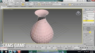 How to Lathe Modifier In 3ds MAX