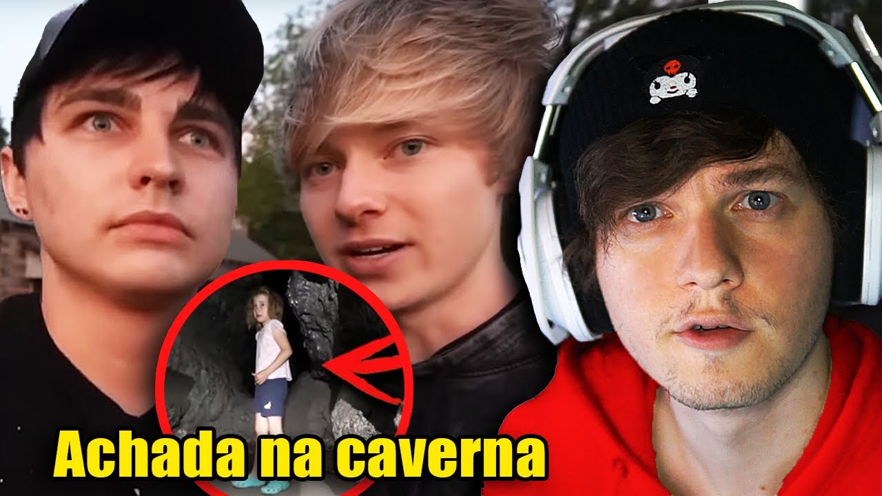 Vendo Youtubers que encontraram coisas bizarras em vídeo