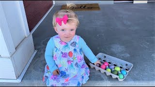 Quarantined Easter Activities With A 1 Year Old!