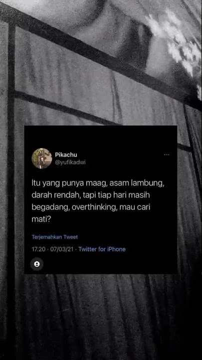 Story wa itu yang punya maag, asam lambung overthingking cari mati