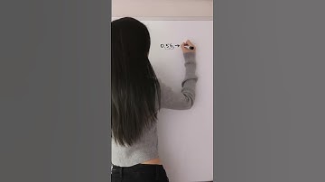 CONVERTING DECIMAL TO PERCENT #shorts #math #maths #mathematics