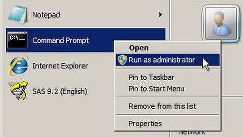 Run a program as administrator by default