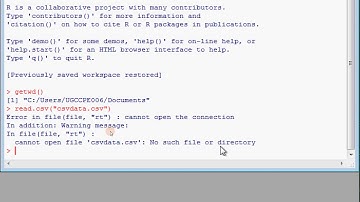 R Language -  Working With CSV Files by Ravindra