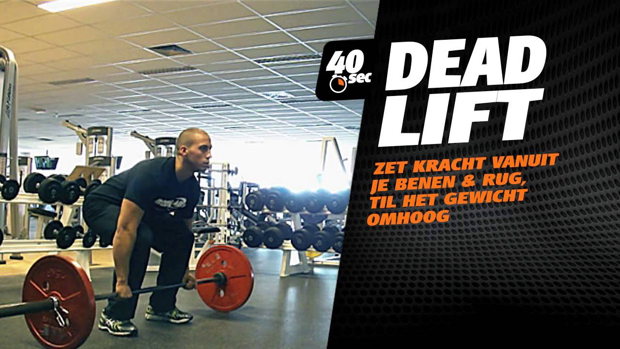 Deadliften in 40 seconden - Bodylab.nl