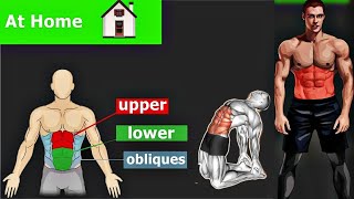 Full Abs Workout At home No Equipments Needed تمرين بطن كامل في المنزل بدون معدات