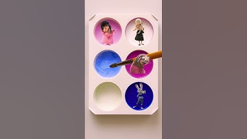 ZOOTOPIA 2 Color Mixing (Part 4) #asmr #zootopia2 #zootopia #disney