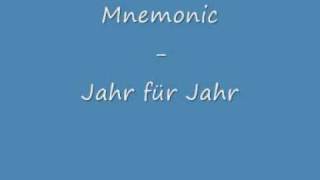 Mnemonic - Jahr für Jahr