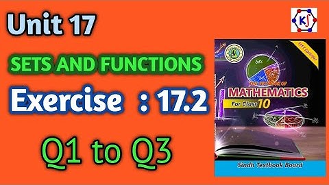 SET AND FUNCTIONS || Exercise 17.2|| Part 1||Grade 10 ||Q1 - Q3|| Union, Intersection, Difference