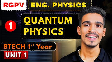 Lec 1 | Planck’s Quantum Hypothesis | Quantum Mechanics | Engineering Physics BTech 1st Year