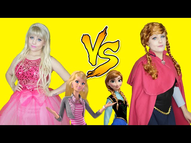 Barbie vs Frozen #barbievsfrozen #fy #viralvideo #voaprofyfadona
