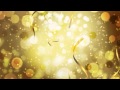 Футаж-Золотой серпантин