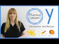 Y  phonics lesson  introduction and revision