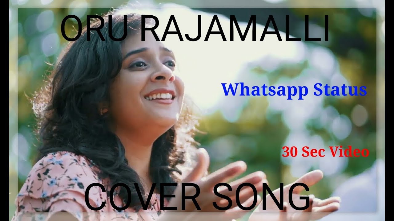 Oru Rajamalli Cover Song  Whatsapp Status  Anju Joseph