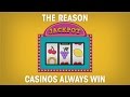 The reason casinos always win: meet the law of large numbers