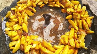 Вкусная жареная картошка на "ЧАРІ" Вкусная жареная картошка на "ЧАРІ"