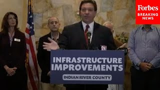 Ron DeSantis Touts Infrastructure Improvements, Economic Growth