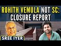 Rohith vemula was not sc closure report another lie of international press busted