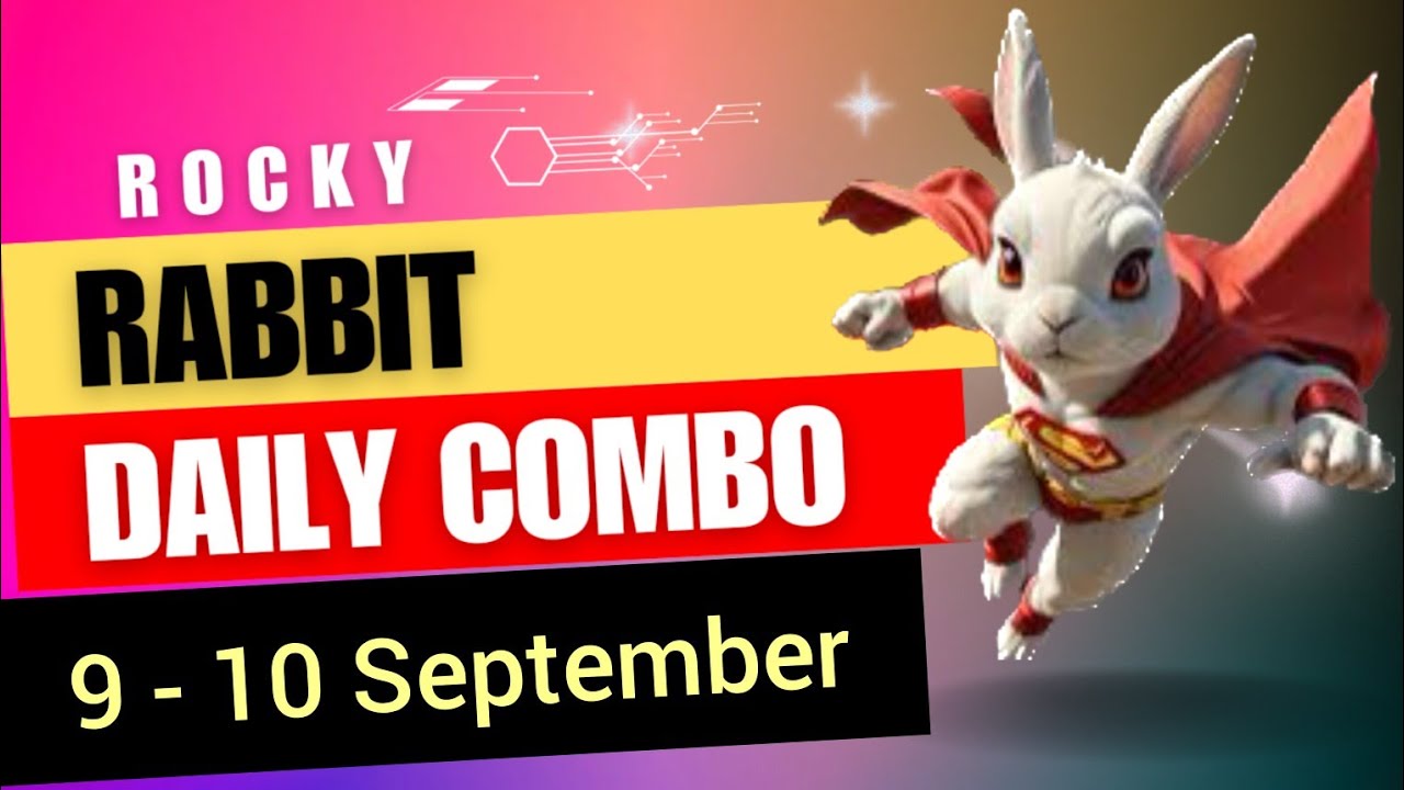 9 September Rocky Rabbit Daily Combo Cards - YouTube