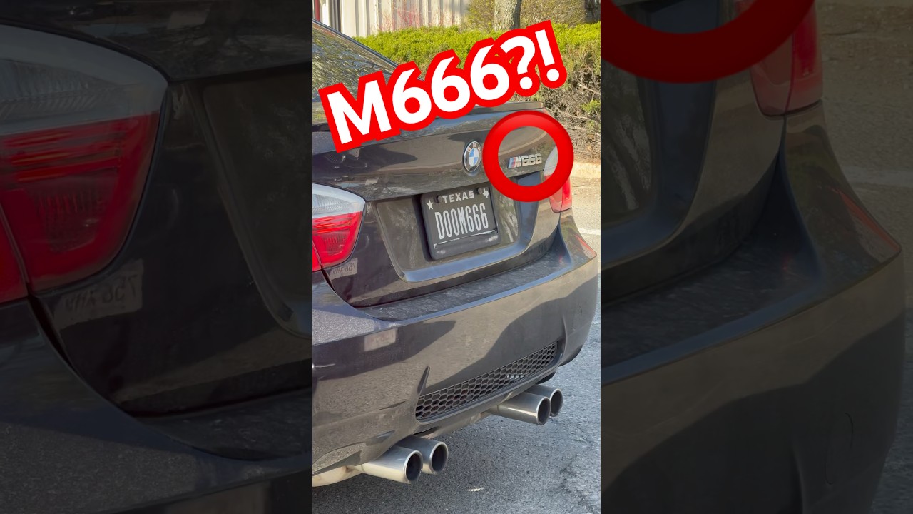 One-off BMW M666! 😈 