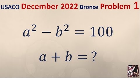 USACO December 2023 Bronze Problem 1 First Contest Course Classes Training Computing Olympiad Guide