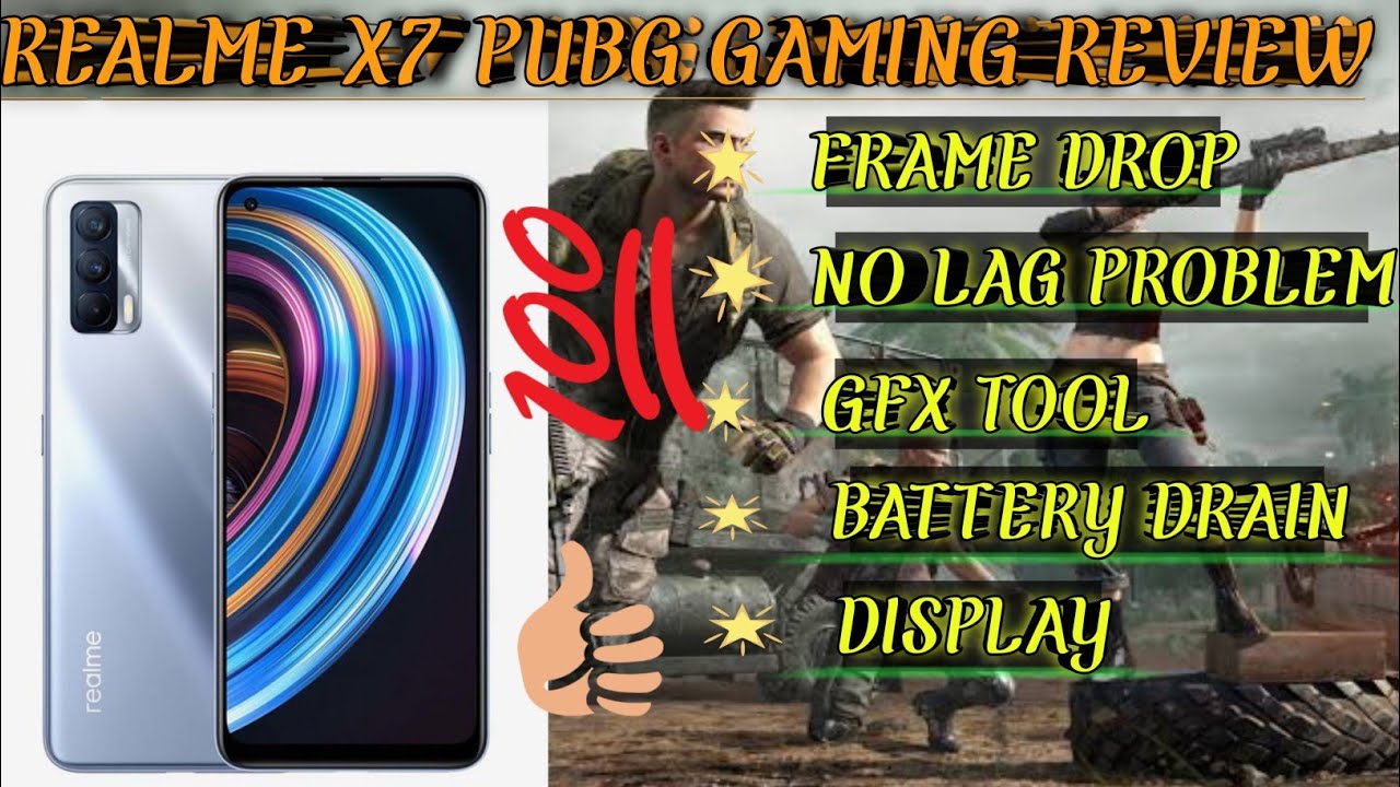 REALME X7 PUBG GAMING REVIEW|BEAST GAMING PHONE UNDER (Rs19,999) 