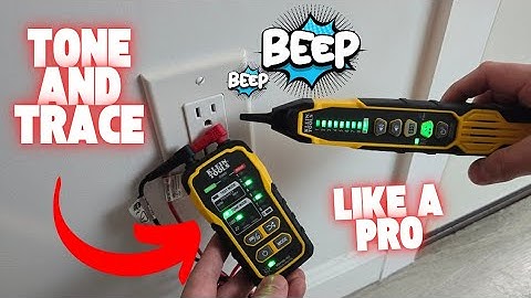 HOW To Trace Wires and Use A Toner Like A PRO Feat: klein toner