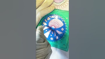 Spirograph Ruler beautiful Design ASMR Satisfying #shorts #ytshorts #short