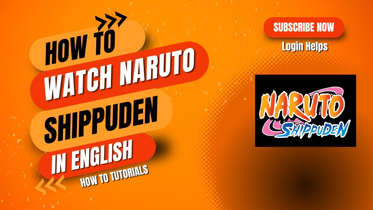 How to Watch Naruto Shippuden In English? - YouTube