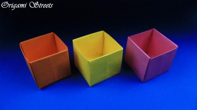 Оригами коробка: инструкция с фото