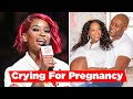 Shamea Morton Crying After Open Up About Pregnancy Struggles