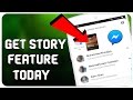 How to GET And USE Facebook Messenger Day Update Feature(Stories) On Your Smartphone