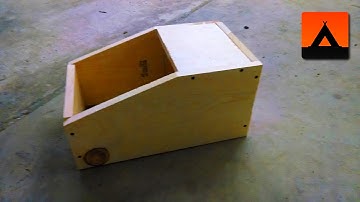 Build a Rabbit Nesting Box Using a Single Plank