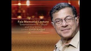 Faiz Memorial Lecture | 