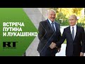 Встреча Путина и Лукашенко в Сочи — трансляция