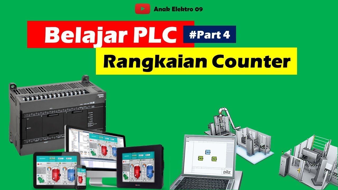 Belajar PLC | Part 4 [Counter] - YouTube