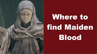 Where to Find Blood of a Maiden for White Faced Varre Questline in Elden Ring